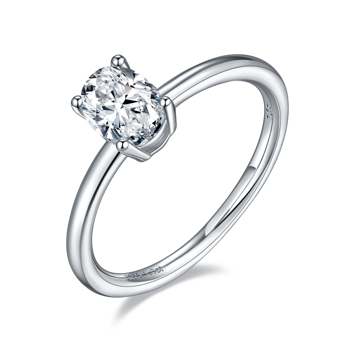 Classic Oval Elegance  1.0ct