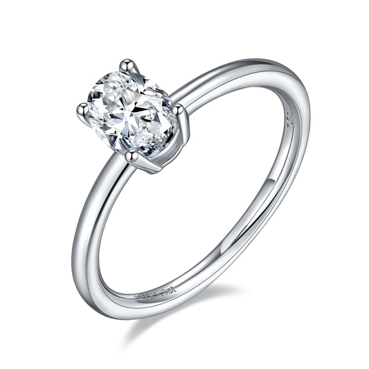 Classic Oval Elegance  1.0ct