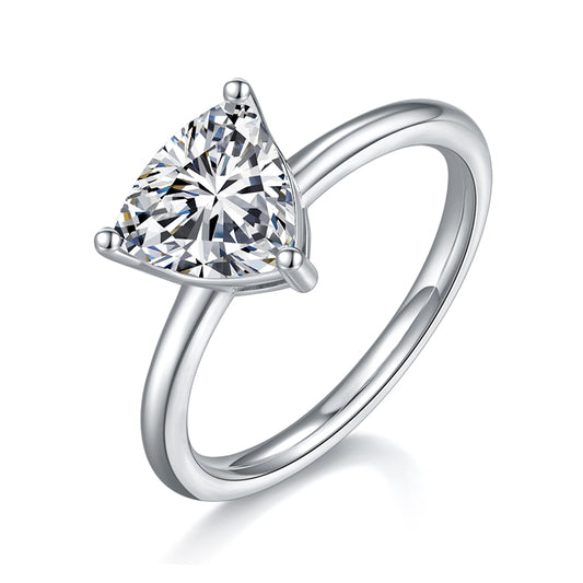 Classic Triangle Elegance  2.0ct